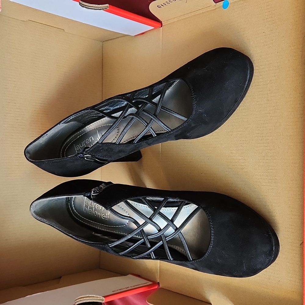 Lauren Blakwell Black Heels